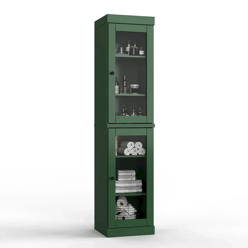 Meuble sous-vasque 100 % bois massif 42 cm avec portes en option par Palace Imports