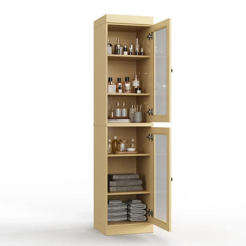 Meuble sous-vasque 100 % bois massif 42 cm avec portes en option par Palace Imports