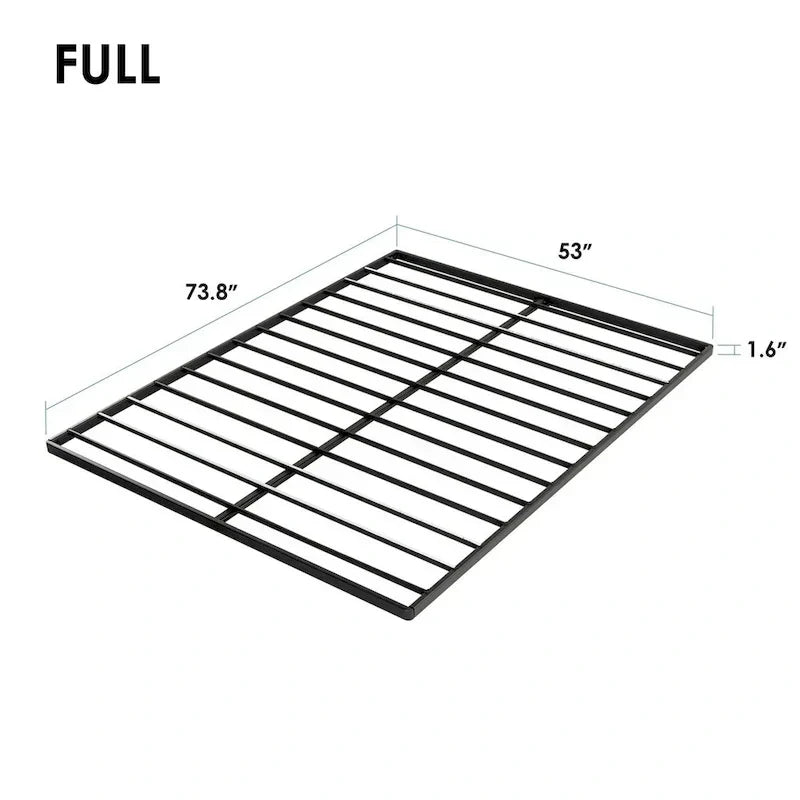 Planchette de lit en métal de 4 cm pour sommier de lit par Crown Comfort