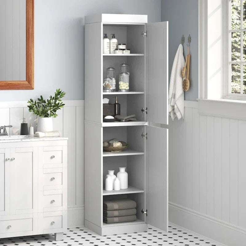 Meuble sous-vasque 100 % bois massif 42 cm avec portes en option par Palace Imports