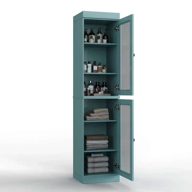 Meuble sous-vasque 100 % bois massif 42 cm avec portes en option par Palace Imports