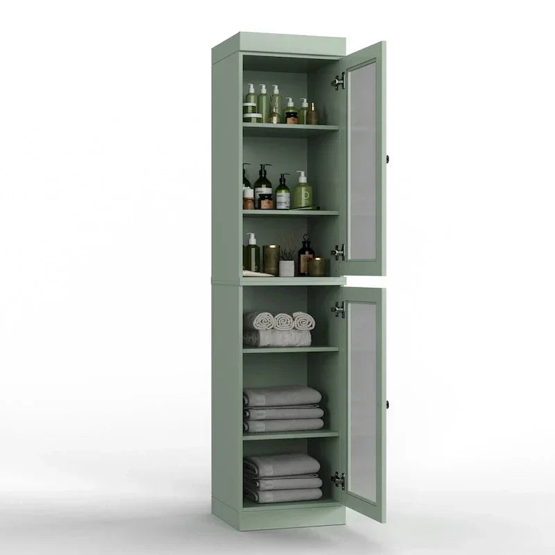 Meuble sous-vasque 100 % bois massif 42 cm avec portes en option par Palace Imports