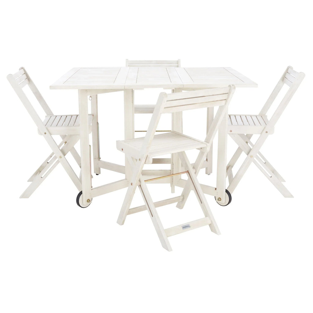 Ensemble de table à manger d'extérieur SAFAVIEH Outdoor Brandy 5 pièces - 43Lx35Px29H