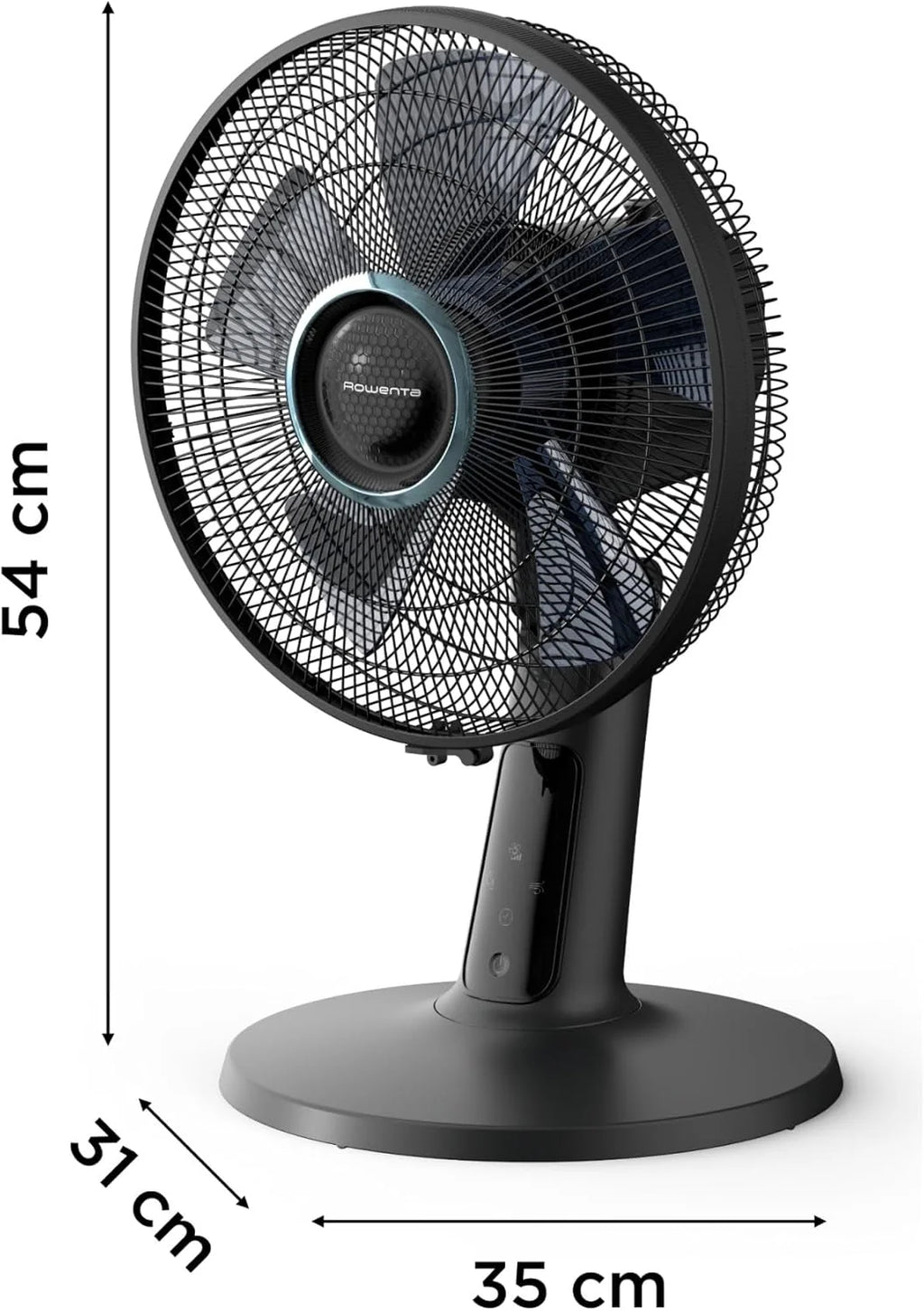 Rowenta Turbo Silence Extreme +, Ventilateur de table, Rafraîchissement intense, Silencieux, Économies d'énergie, VU2750F0