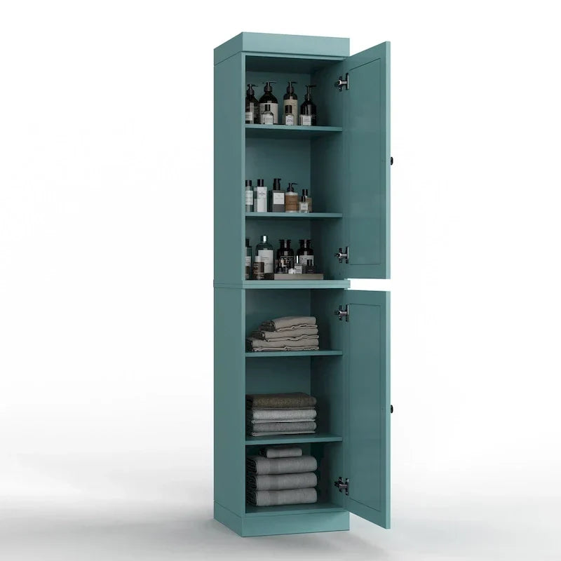 Meuble sous-vasque 100 % bois massif 42 cm avec portes en option par Palace Imports