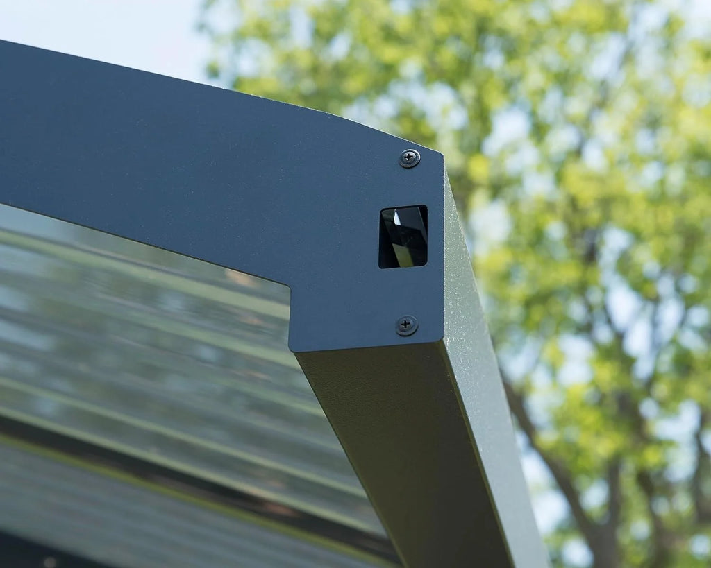 Canopia by Palram Carport Arizona 5000 en polycarbonate – Structure robuste en aluminium inoxydable protégeant la voiture du soleil