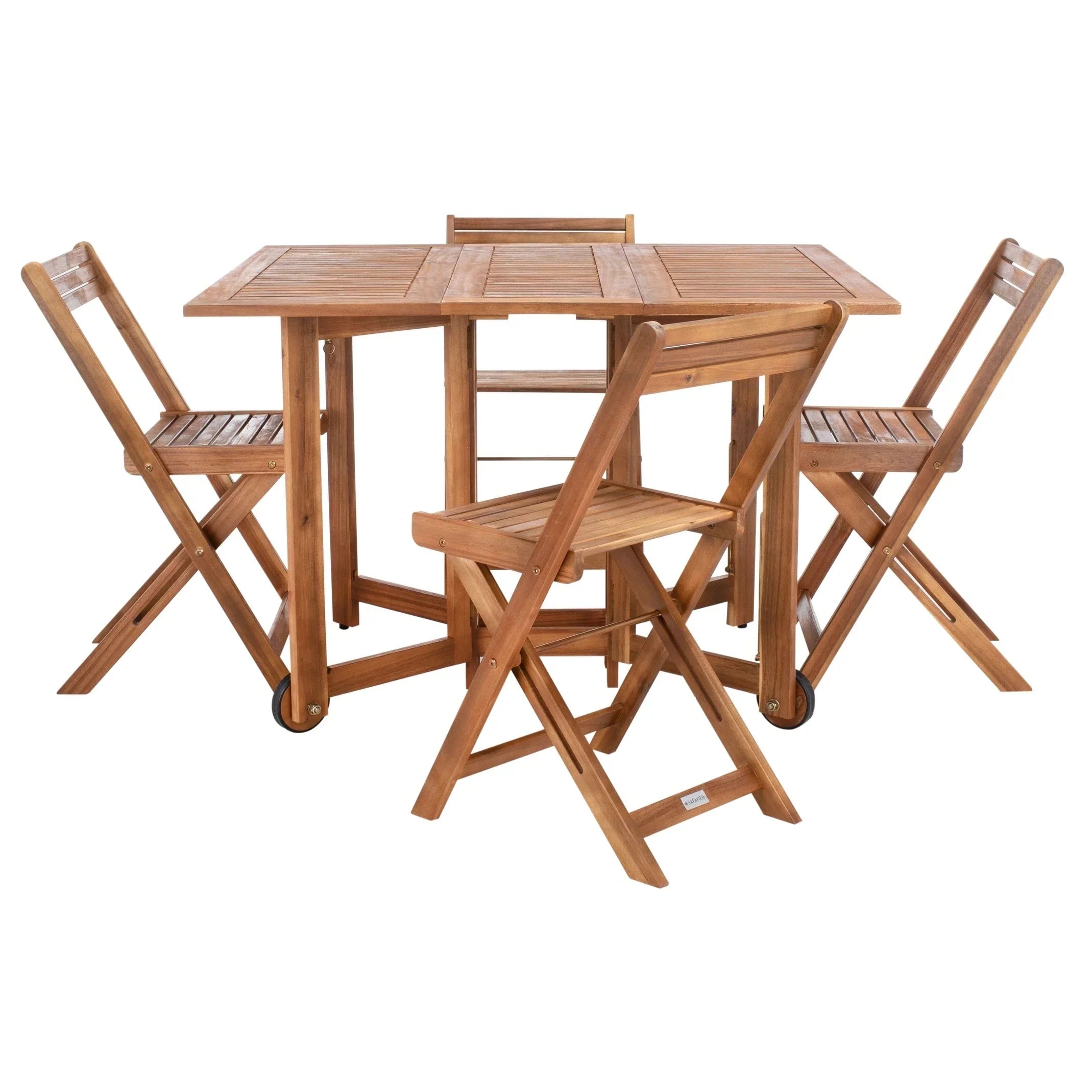 Ensemble de table à manger d'extérieur SAFAVIEH Outdoor Brandy 5 pièces - 43Lx35Px29H