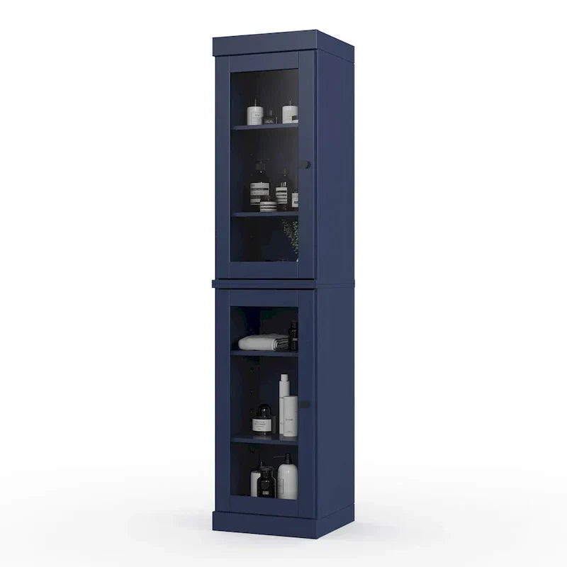 Meuble sous-vasque 100 % bois massif 42 cm avec portes en option par Palace Imports