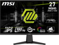 MSI MAG 275QF Écran Gaming 27 WQHD - Dalle Rapid IPS 2560 x 1440, 180 Hz / 0,5 ms (GtG, Min.), Gamme de Couleurs sRGB 101 pour cent, AMD FreeSync, HDR Ready - DisplayPort 1.4, HDMI 2.0b (WQHD 144Hz)(Noir)