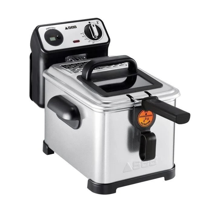 Friteuse Seb FILTRA PRO Semi Professionnelle, Thermostat Reglable FR518100