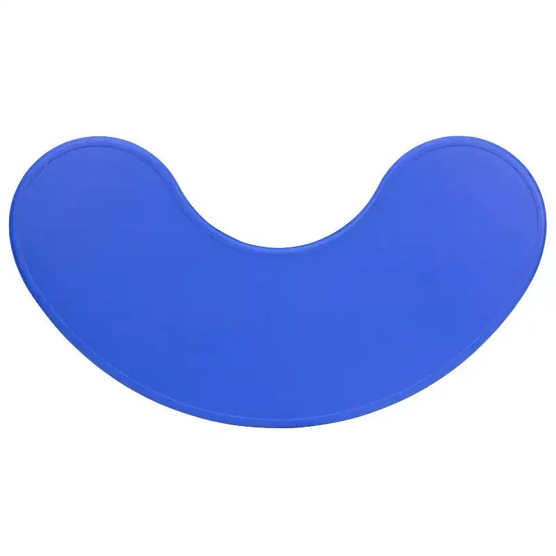 Table d'activités réglable en hauteur en plastique demi-lune Emma et Oliver 35 po larg. x 65 po long.
