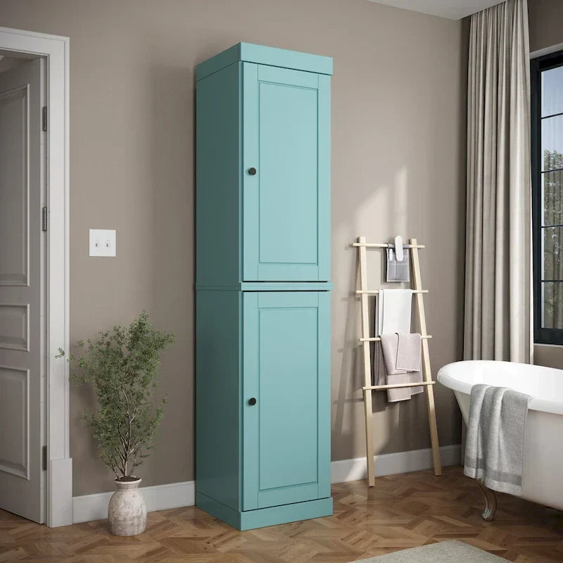 Meuble sous-vasque 100 % bois massif 42 cm avec portes en option par Palace Imports