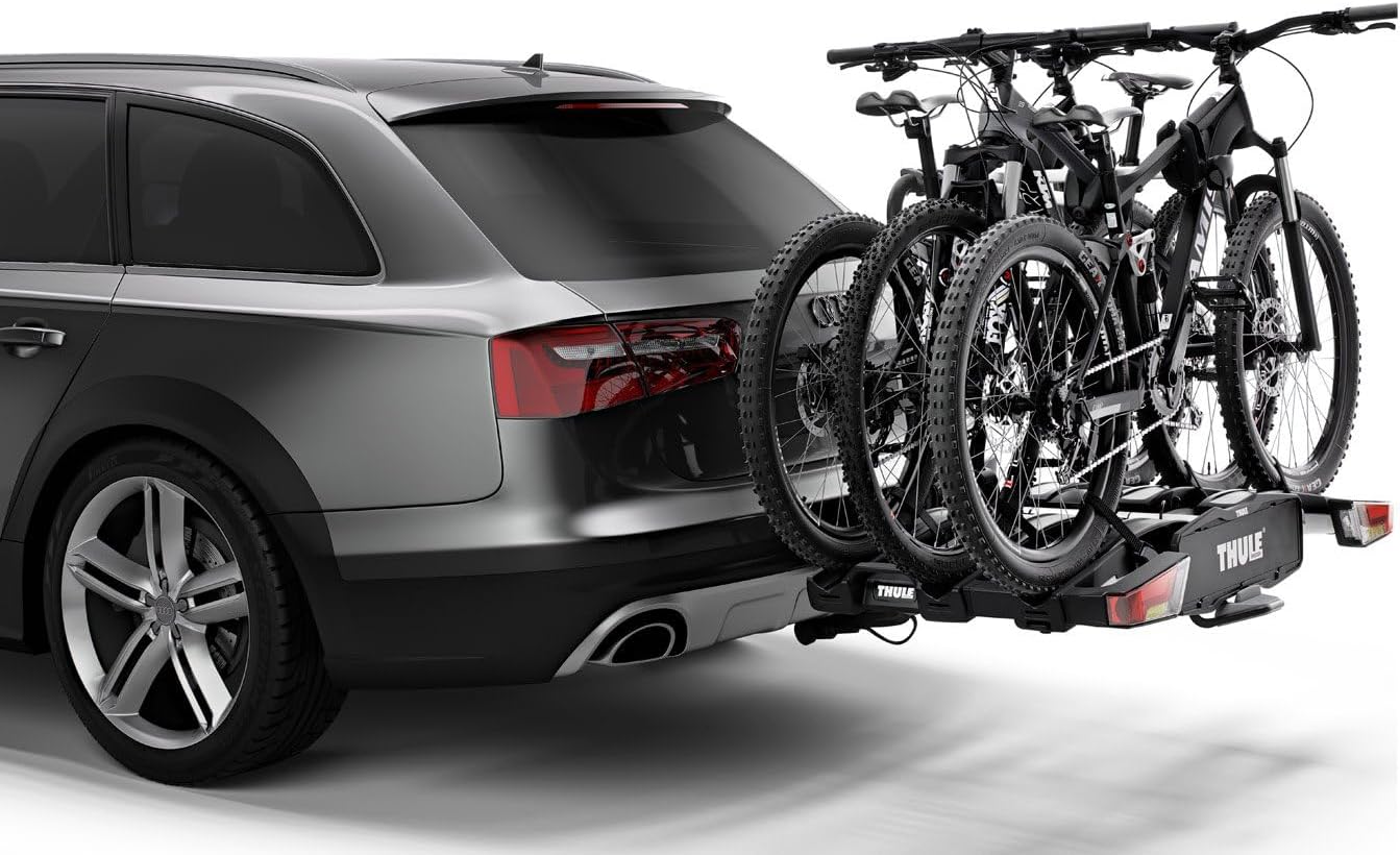Thule EasyFold XT Porte-vélos sur attelage Noir/Aluminium pour 2 vélos