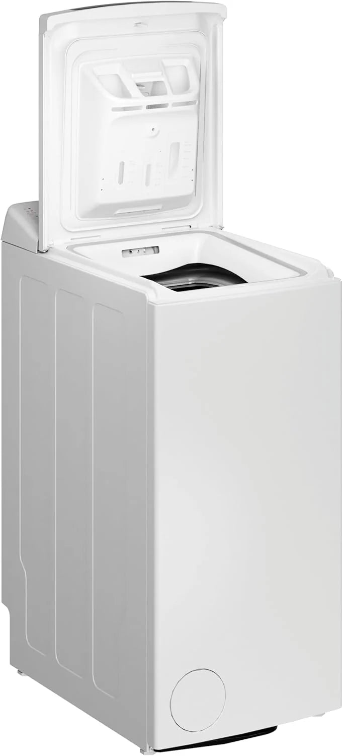 Whirlpool TDLR 65230SS EU/N – Lave-linge top 6,5 kg, 1 200 tr/min, technologie 6th Sense et FreshCare, blanc, classe énergétique NEL D
