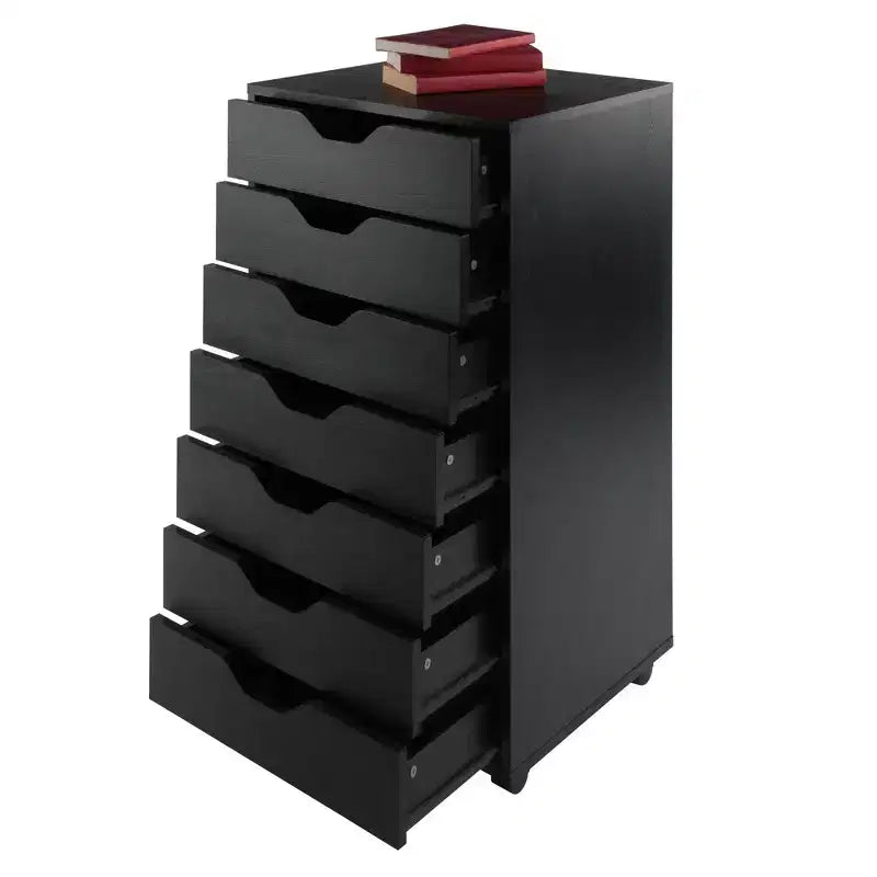 Commode Halifax à 7 tiroirs avec roulettes - Winsome
