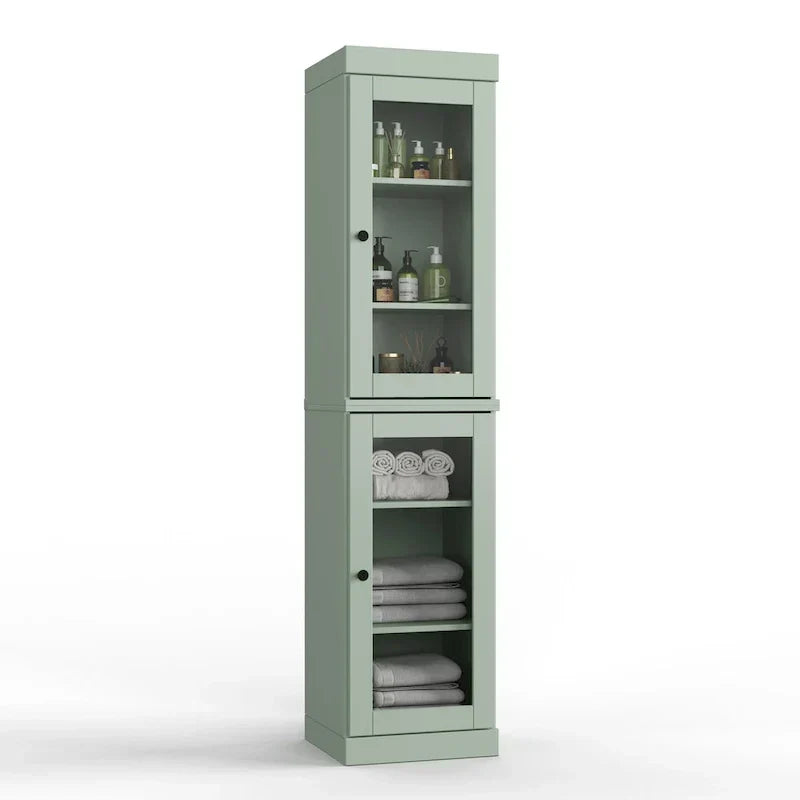 Meuble sous-vasque 100 % bois massif 42 cm avec portes en option par Palace Imports