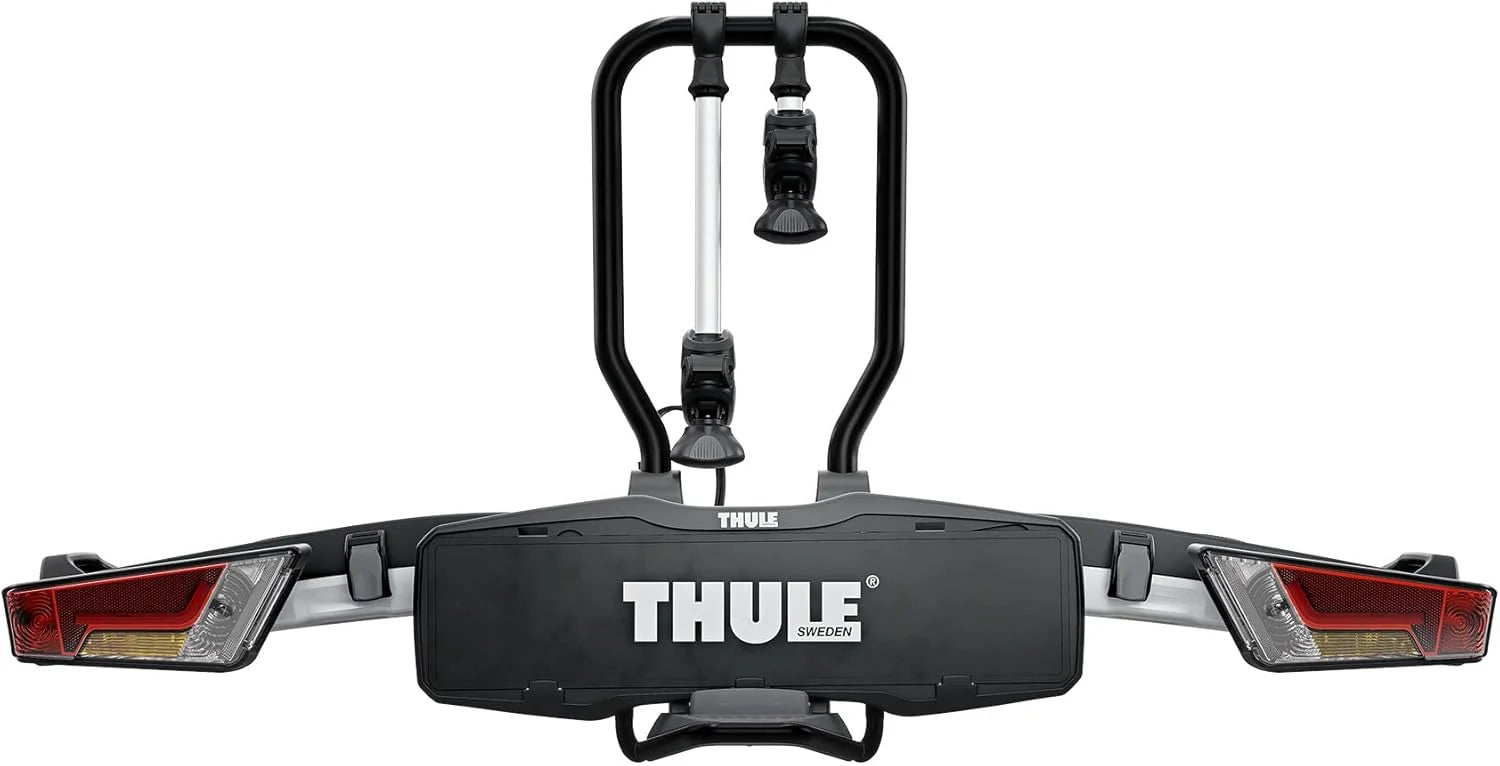 Thule EasyFold XT Porte-vélos sur attelage Noir/Aluminium pour 2 vélos