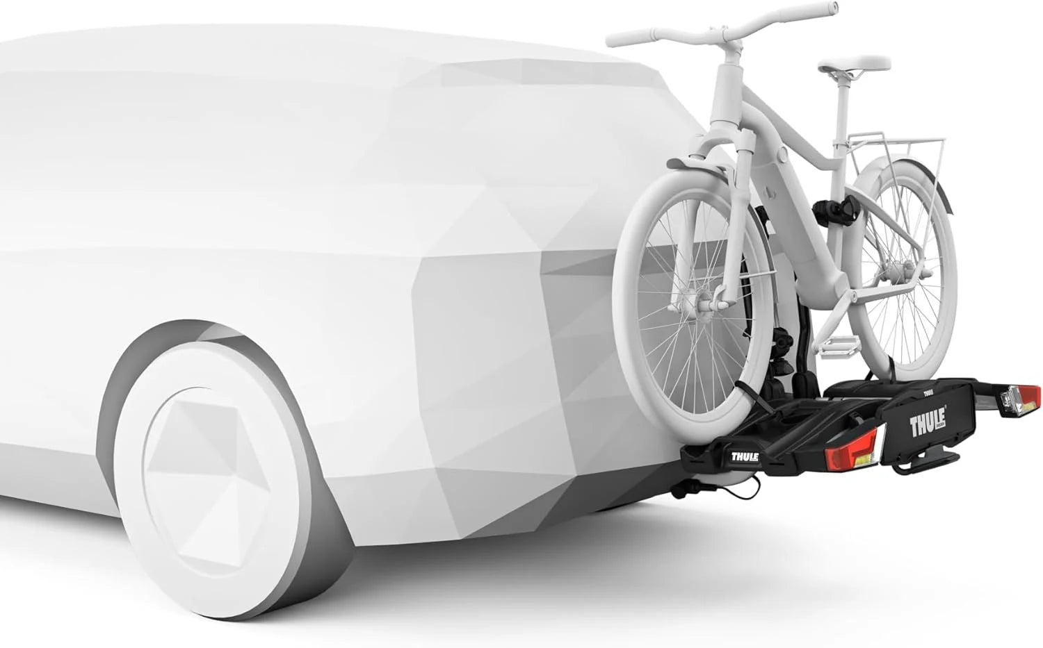 Thule EasyFold XT Porte-vélos sur attelage Noir/Aluminium pour 2 vélos