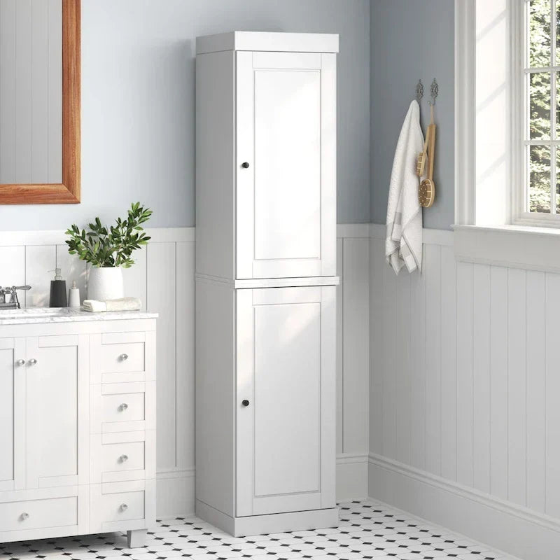 Meuble sous-vasque 100 % bois massif 42 cm avec portes en option par Palace Imports