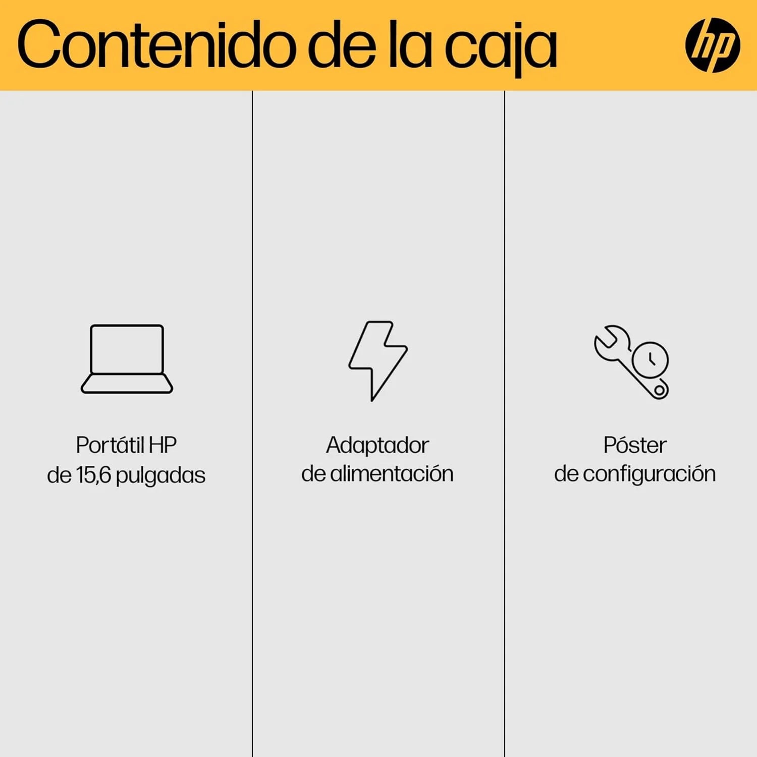 HP 15-fd0163ns – Ordinateur portable 15,6" Full HD (Intel Core i5-1334U, 16 Go RAM, SSD 512 Go, Intel Iris Xe Graphics, Windows 11), argent – Clavier QWERTY espagnol