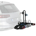 Porte-vélos Sur Attelage Norauto Deck 200-2 Pour 2 vélos(Noir/Bleu)
