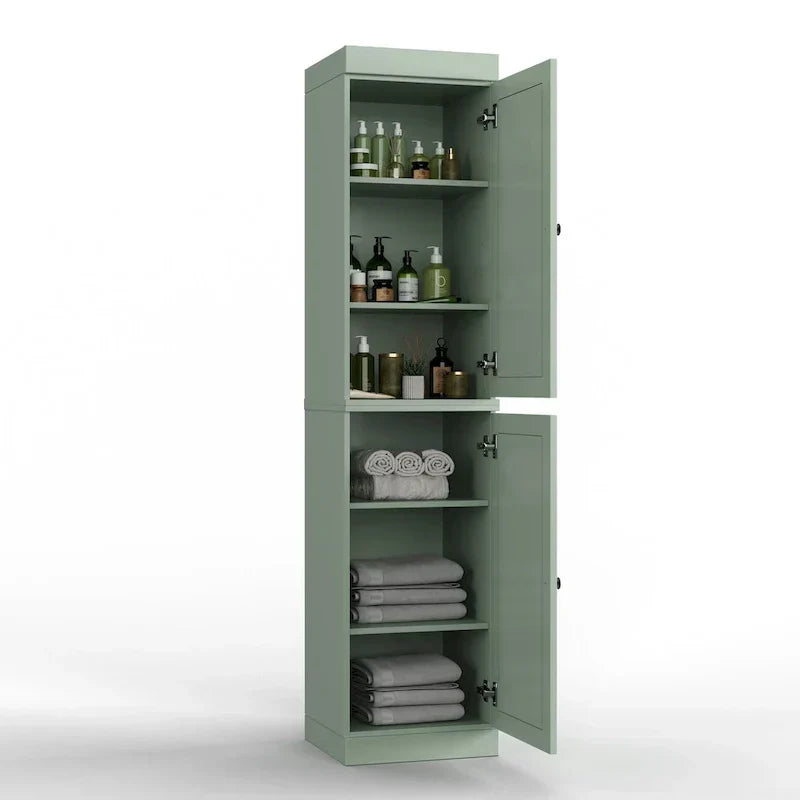 Meuble sous-vasque 100 % bois massif 42 cm avec portes en option par Palace Imports