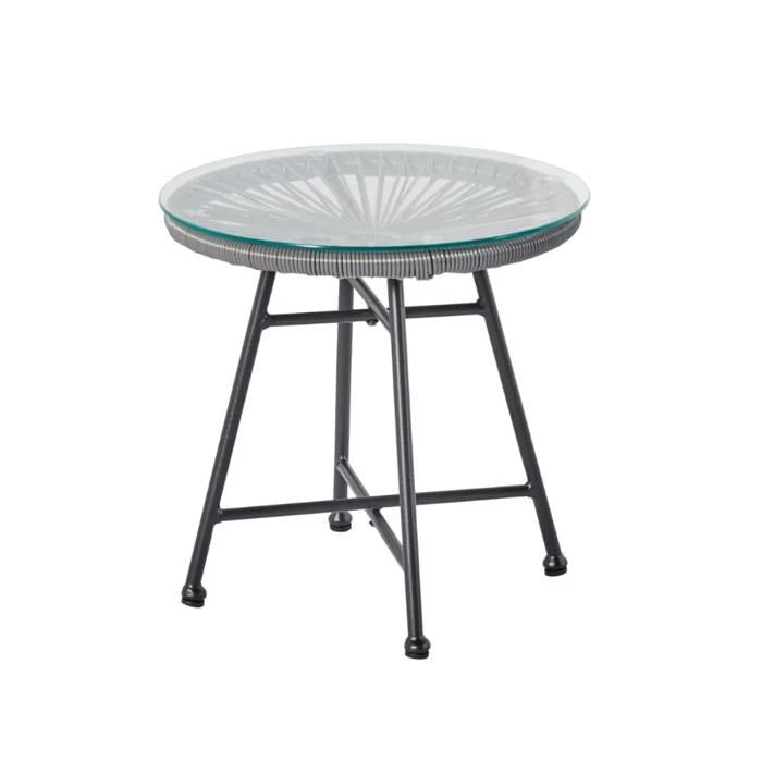 ACAPULCO - Ensemble de 2 fauteuils et table basse vert