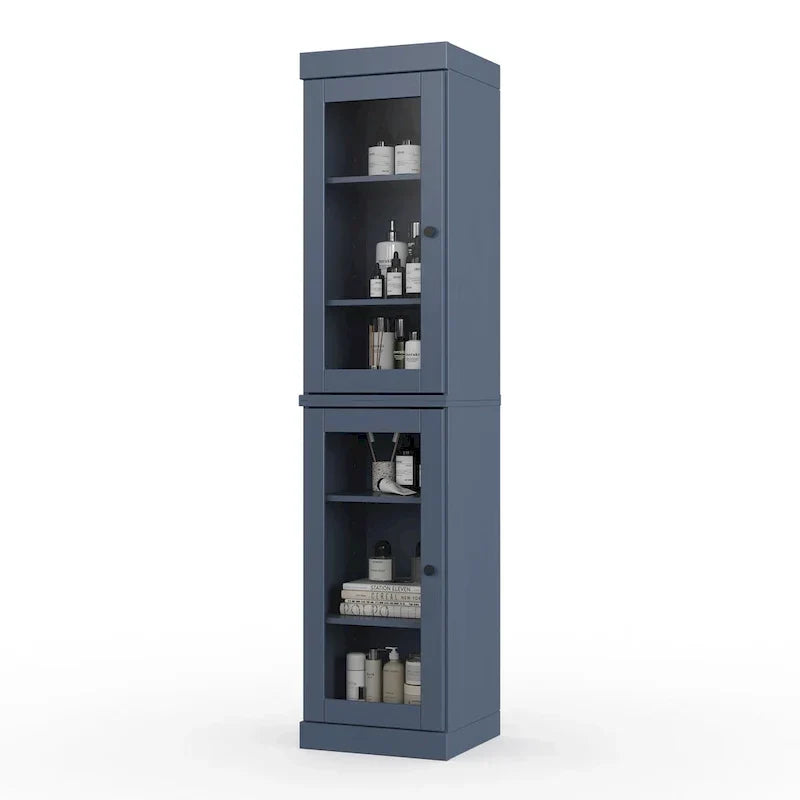 Meuble sous-vasque 100 % bois massif 42 cm avec portes en option par Palace Imports
